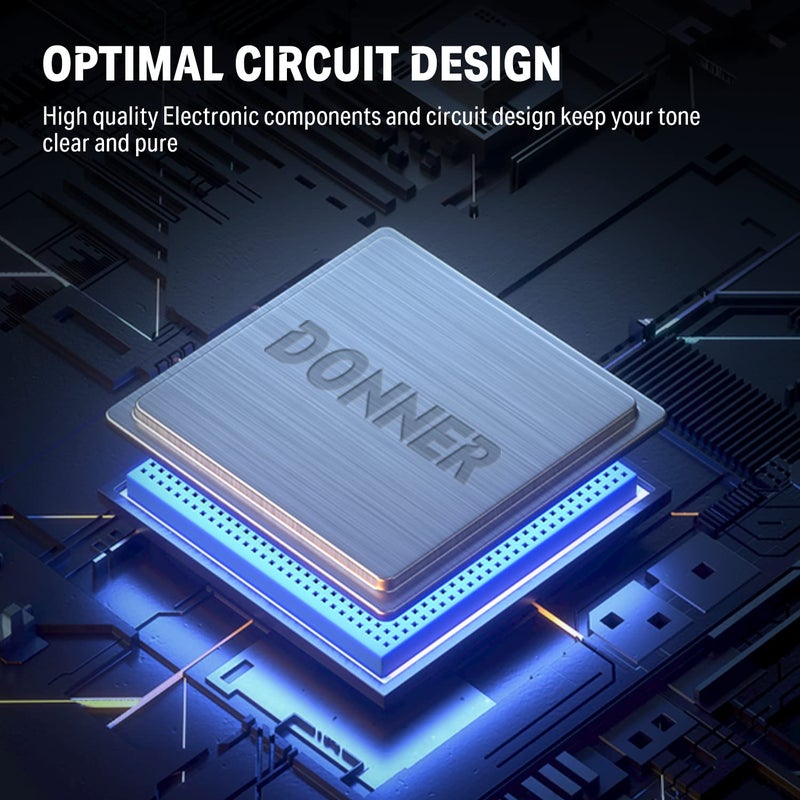 Donner Mini Auto Wah Pedal Dynamic Wah Guitar Effect Pedal Envelope Filter True Bypass - Image 4